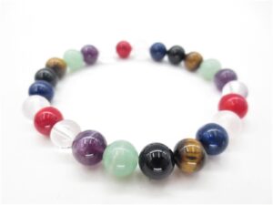 0,8cm gemstone bracelace Mixed