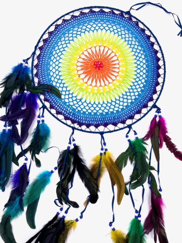 40cm crochet dreamcatcher luxury 7 chakras