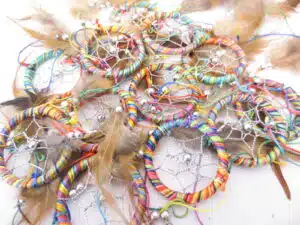 5cm Dreamcatcher mixed luxe