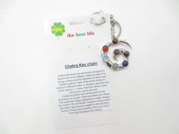 7 Chakra keyring A