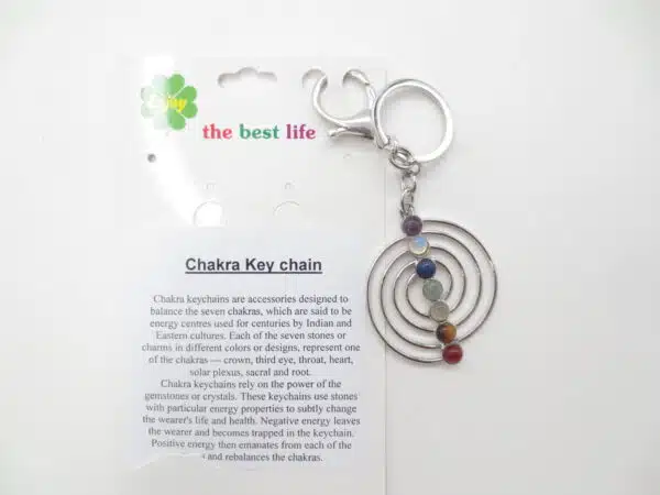 7 Chakra keyring B