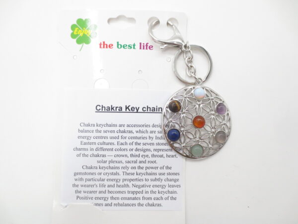 7 Chakra keyring C