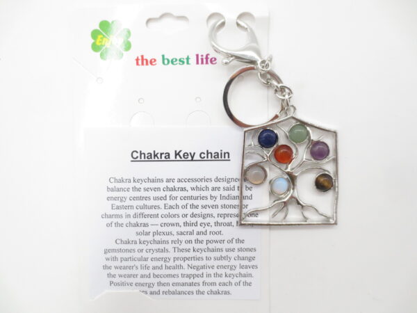 7 Chakra keyring E