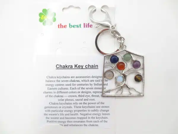 7 Chakra keyring E