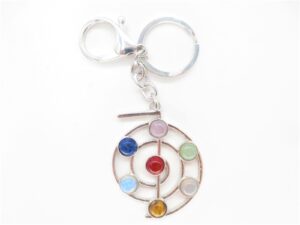 7 Chakra keyring F