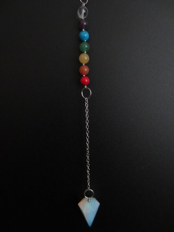 7 Chakra pendulum Opalite