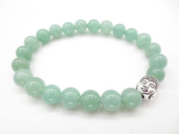 8mm bracelet Aventurine with Buddha without box