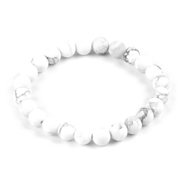 8mm bracelet howlite