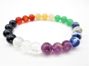 8mm bracelet Mixed 7 Chakra