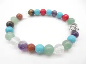 8mm bracelet mixed with Buddha without box