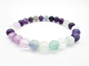 8mm gemstone bracelace Fluorite wholesale