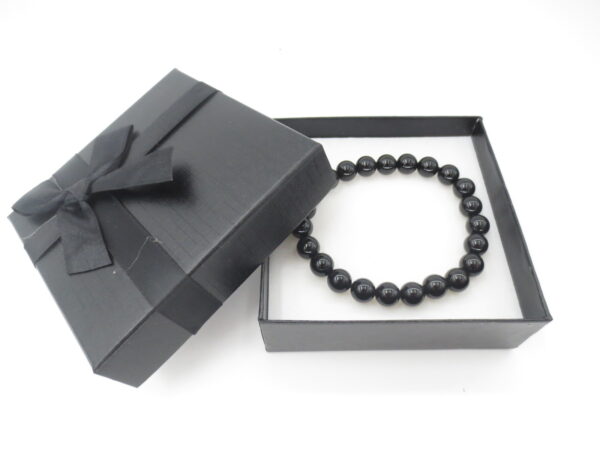 8mm gemstone bracelace Onyx