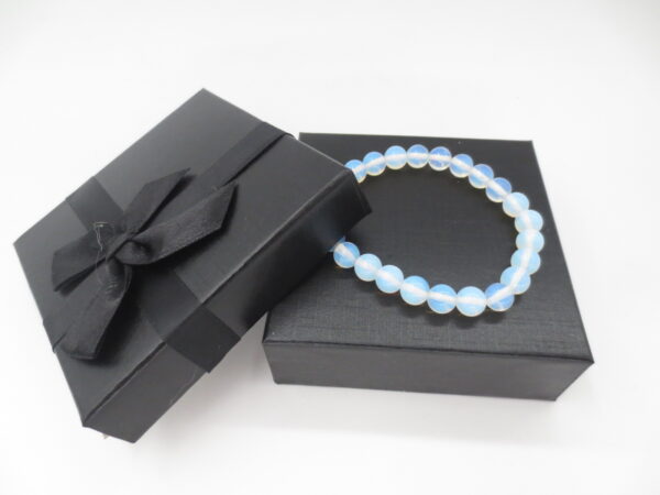 8mm gemstone bracelace Opalite