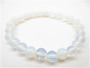 8mm gemstone bracelace Opalite