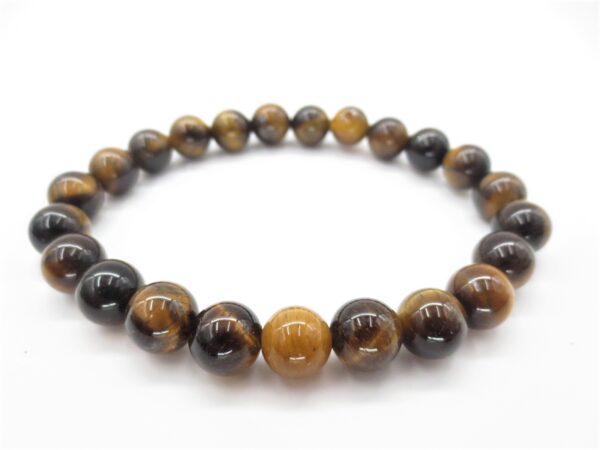 8mm gemstone bracelace Tigereye