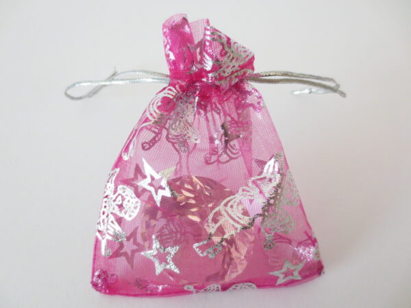 Angel organza gift bag