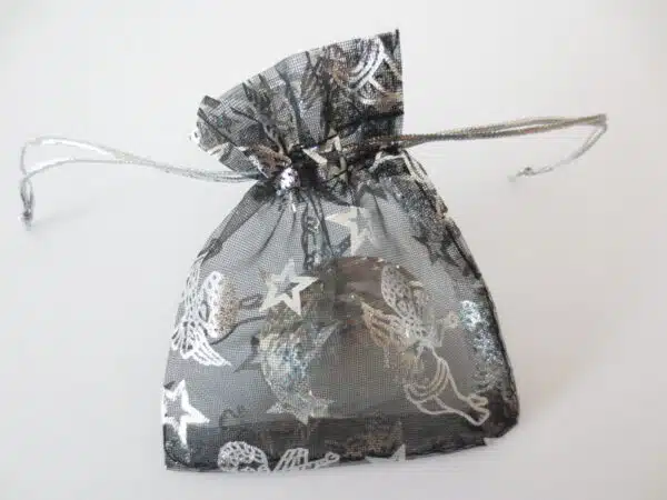 Angel organza gift bag