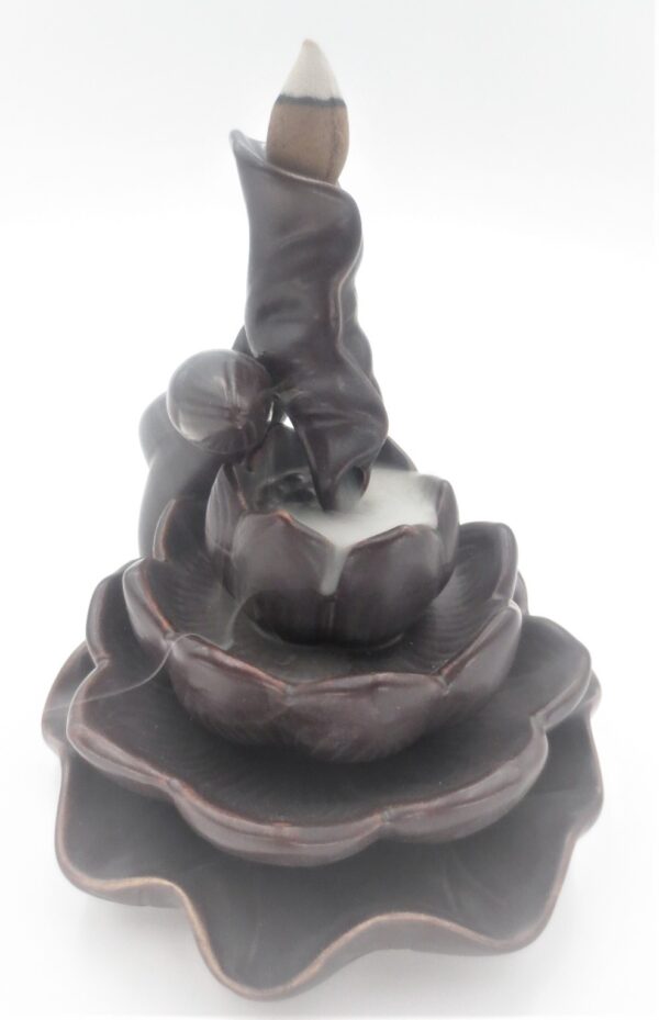 Backflow Incense Burner Big Lotus