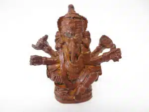 Brown Ganesha statue mini