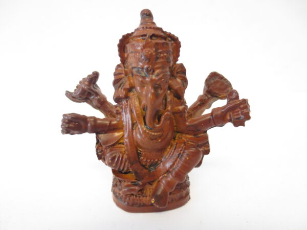 Brown Ganesha statue mini