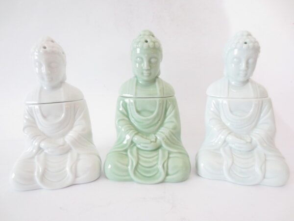 Buddha oilburner meditation set of 3