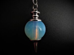 Chakra Pendulum hanger ball Opalite