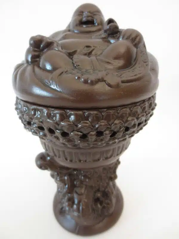 Cones incense holder laying buddha