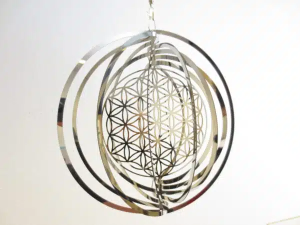 Cosmo Wind Spinner Flower of Life