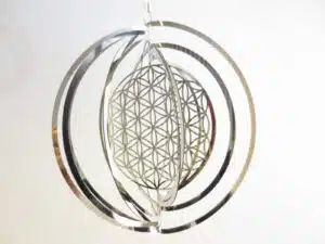 Cosmo Wind Spinner Flower of Life