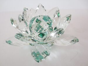 Cristal lotus green large