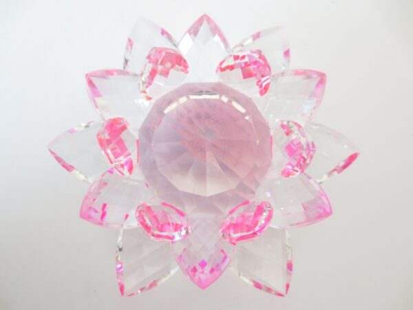 Cristal lotus pink large