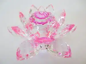 Cristal lotus pink large