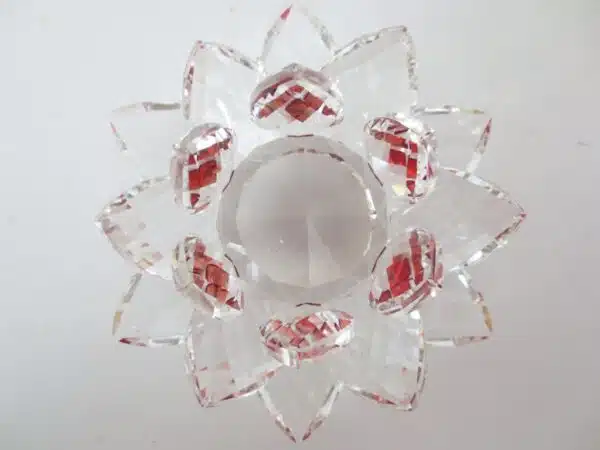 Cristal lotus red