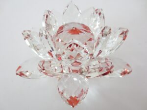 Cristal lotus red