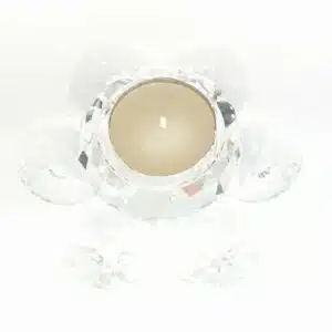 crystal lotus tea-light large