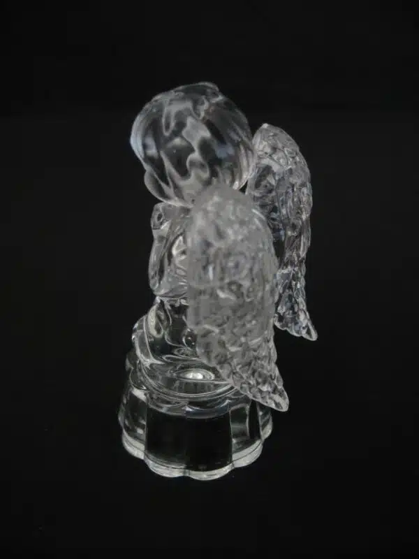 Crystal statue Praying Angel