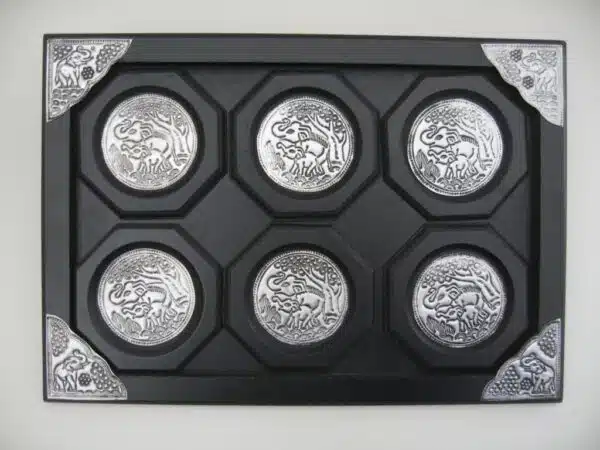 Cup holders set 6 in frame