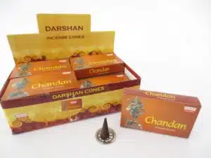 Darshan incense cones Chandan