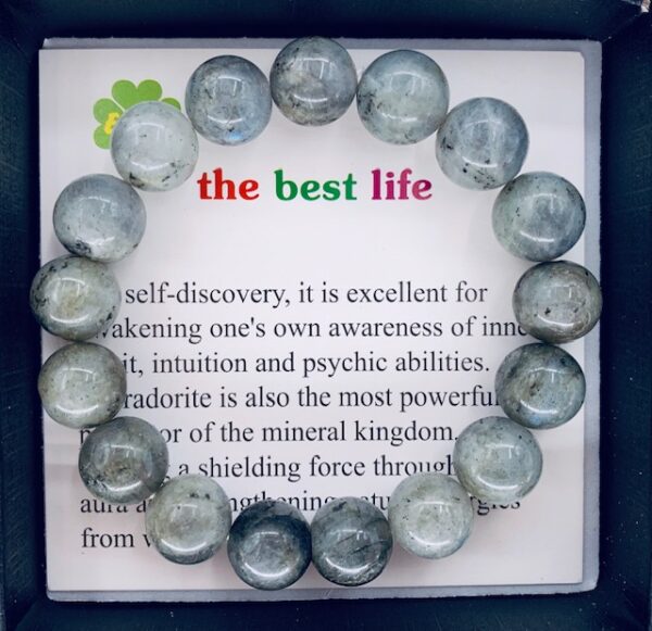 Gemstone Bracelet Wholesale - 12 mm Labradorite Bracelet