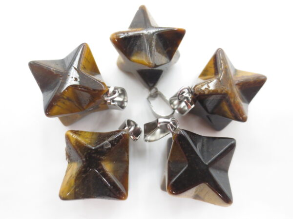 Gemstone meteor pendant Wholesale - Tiger Eye