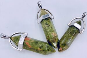 Gemstone Pendant Wholesale - Unakite