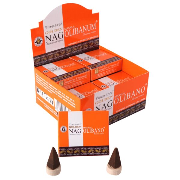 Golden Nag Olibanum Cones