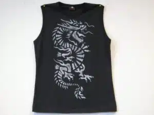 Halter shirt dragon