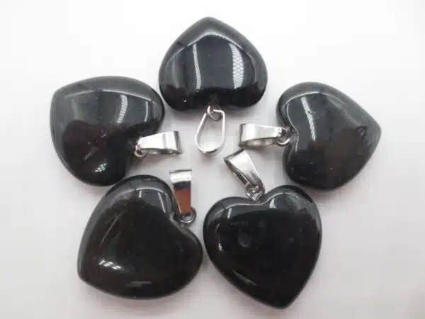 Heart Pendant Wholesale - Onyx