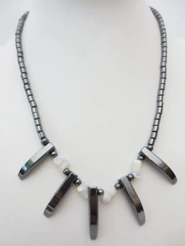 Hematite necklace