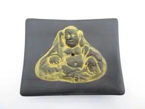 Incense holder Black happy Buddha (6)