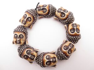 Meditation Buddha bracelace Brown