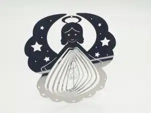 Medium Cosmo Wind Spinner Angel with crystal