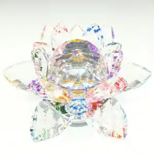 Mixed Crystal lotus on standard extra large