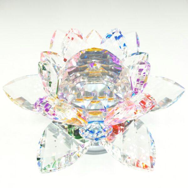 Mixed Crystal lotus on standard extra large